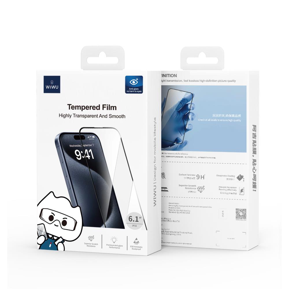 411337_oryg WIWU tempered glass for Crystal iPhone 16 6,1" GT-009