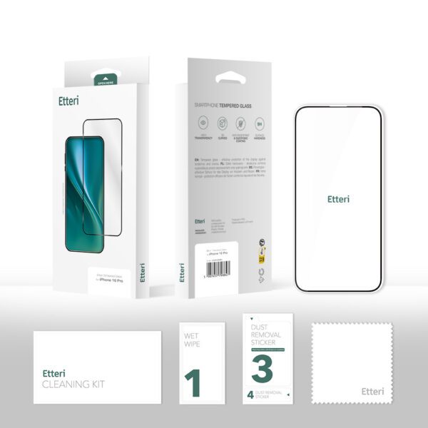 Etteri tempered glass 9D for Samsung Galaxy A16 4G / A16 5G