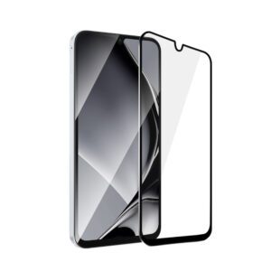 411811_oryg Tempered glass metal frame for Samsung Galaxy A15 5G black frame