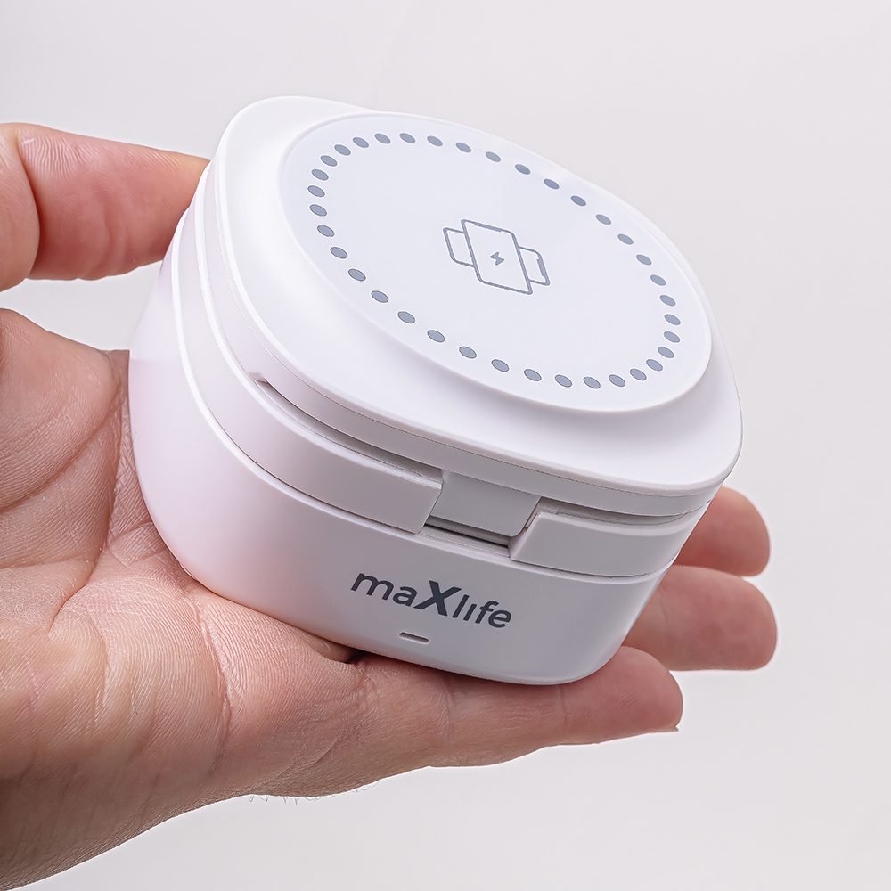 Maxlife MXWC-06 magnetic wireless charger 15W white 3in1