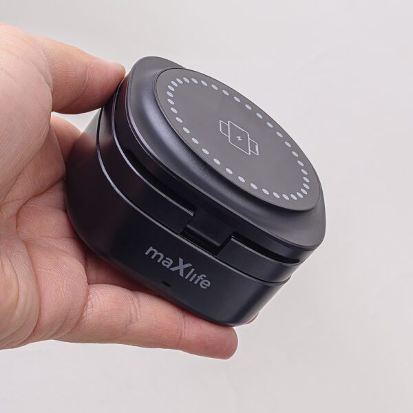 Maxlife MXWC-06 magnetic wireless charger 15W black 3in1