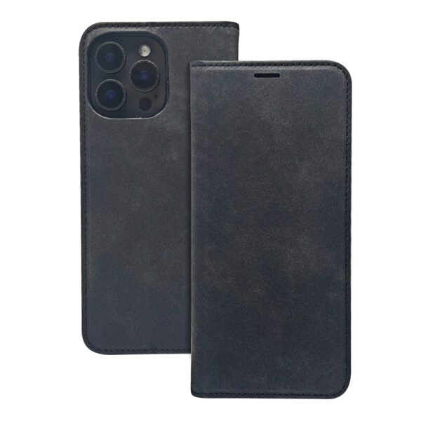 411989_oryg Smart Suede case for iPhone 16 Plus 6,7" black