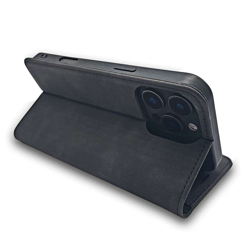 411992_oryg Smart Suede case for iPhone 16 Plus 6,7" black