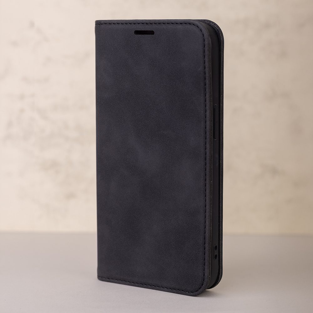 411993_oryg Smart Suede case for iPhone 16 Plus 6,7" black