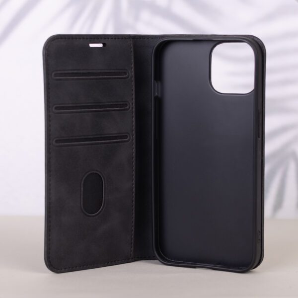 411994_oryg Smart Suede case for iPhone 16 Plus 6,7" black
