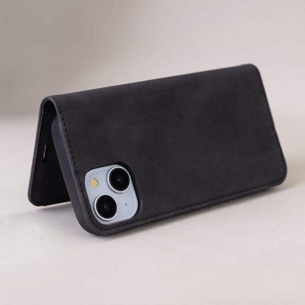 411995_oryg Smart Suede case for iPhone 16 Plus 6,7" black