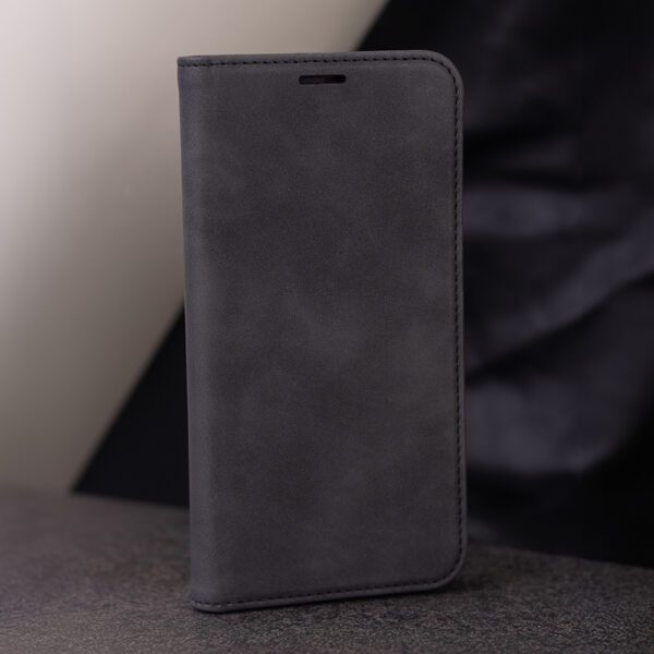 411996_oryg Smart Suede case for iPhone 16 Plus 6,7" black