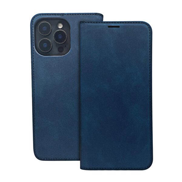 411998_oryg Smart Suede case for iPhone 11 navy blue