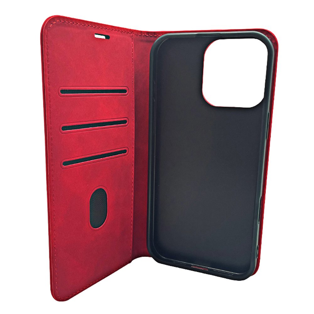 412009_oryg Smart Suede case for Xiaomi Redmi Note 14 5G (Global) red