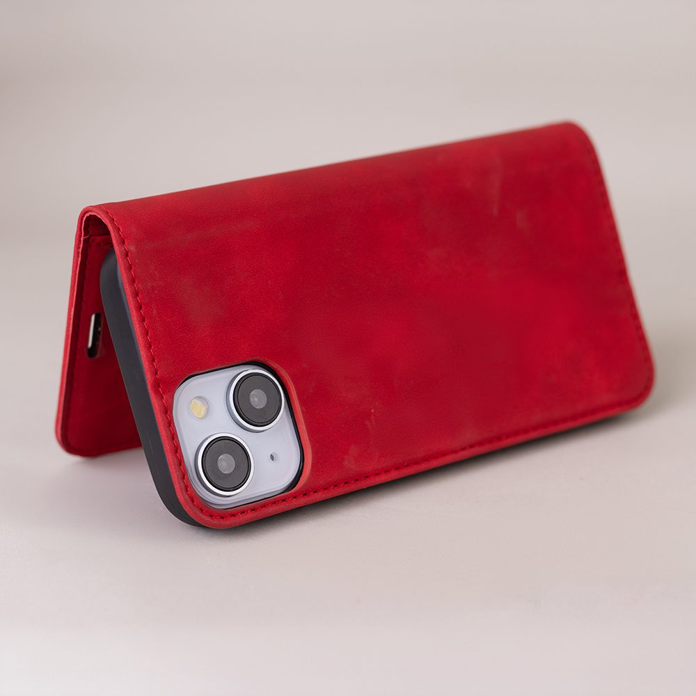 412013_oryg Smart Suede case for Xiaomi Redmi Note 14 5G (Global) red