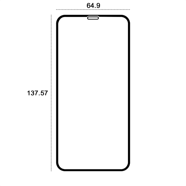 Etteri tempered glass 9D for iPhone X/XS/11 Pro