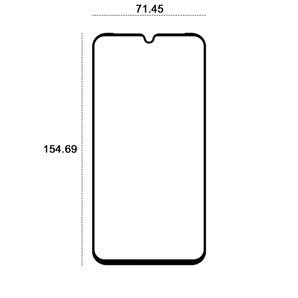 Etteri tempered glass 9D for Samsung Galaxy A15 4G / A15 5G