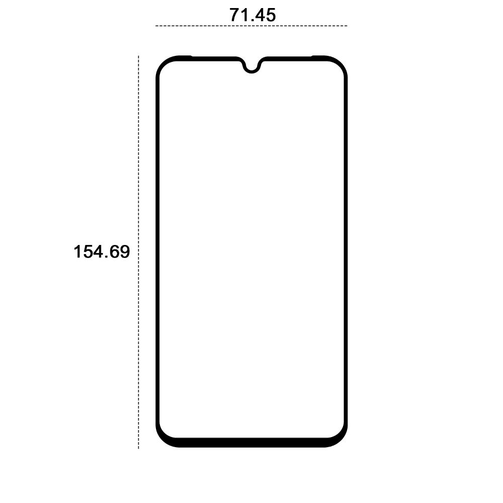 Etteri tempered glass 9D for Samsung Galaxy A15 4G / A15 5G