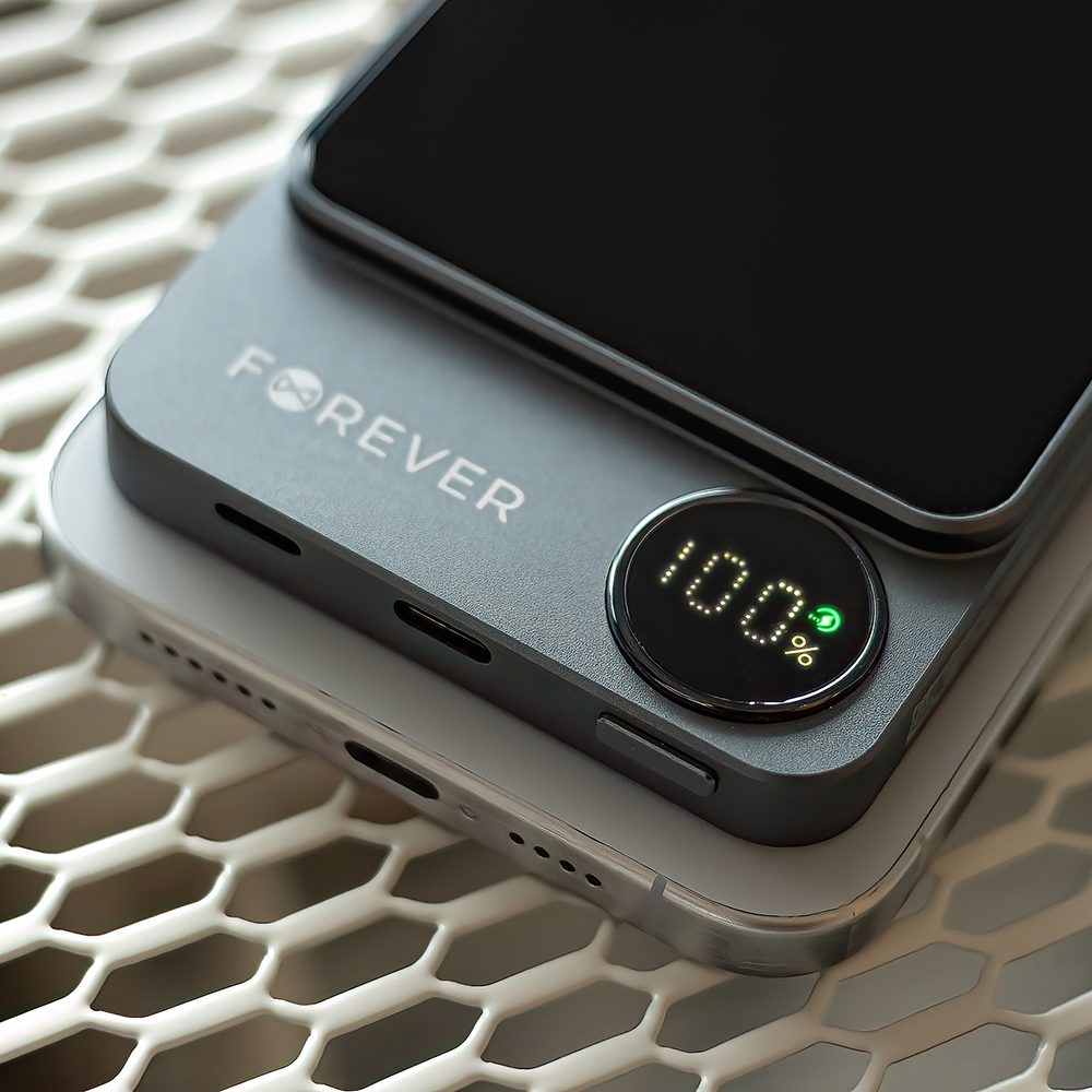 412143_oryg Forever wireless power bank MATB-200 20W PD 5000 mAh magnetic black