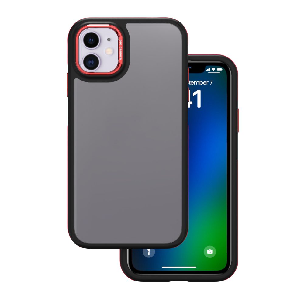 413008_oryg Crystal Black case for iPhone 11 red
