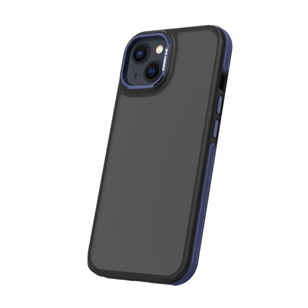 Crystal Black case for iPhone 13 / 14 6,1" blue
