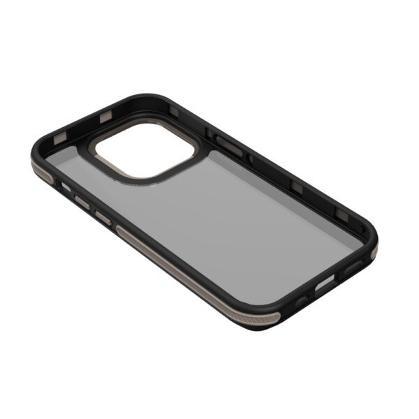 Crystal Black case for iPhone 16e grey