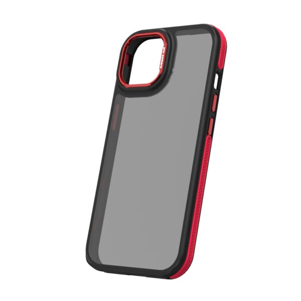 413106_oryg Crystal Black case for iPhone 16 6,1" red