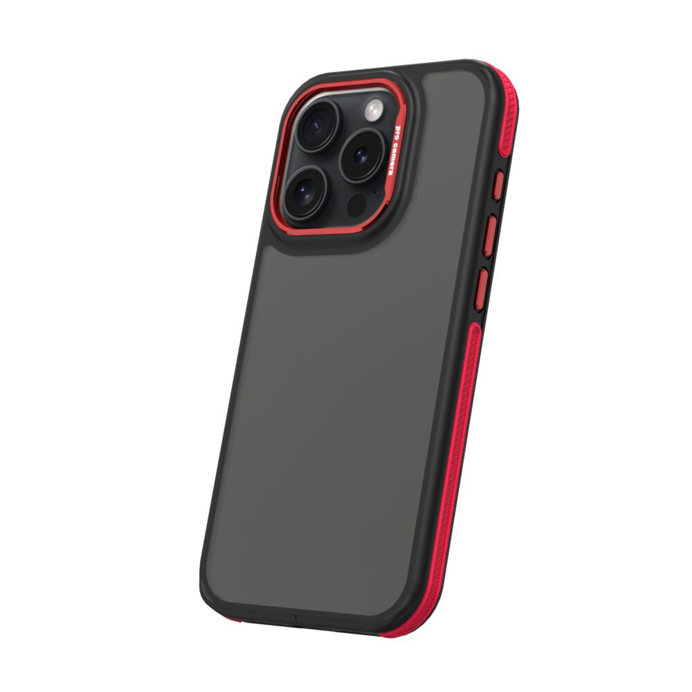 413138_oryg Crystal Black case for iPhone 16e red