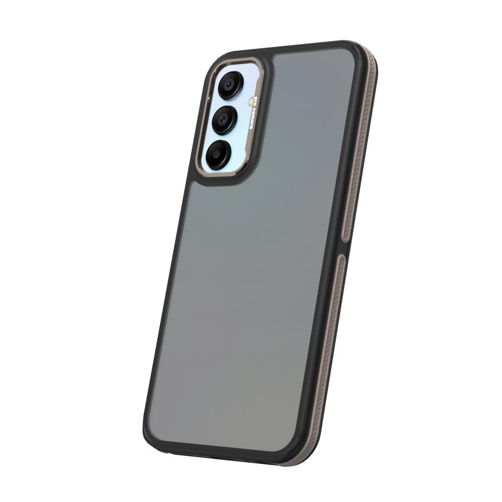 413195_oryg Crystal Black case for Samsung Galaxy A15 4G / A15 5G grey