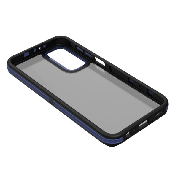 Crystal Black case for Samsung Galaxy M15 5G blue