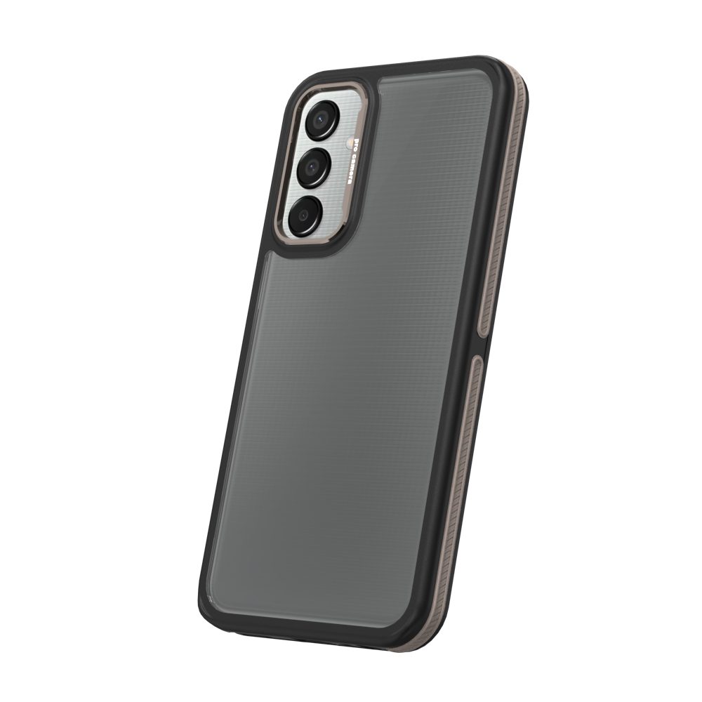 413292_oryg Crystal Black case for Samsung Galaxy M15 5G grey