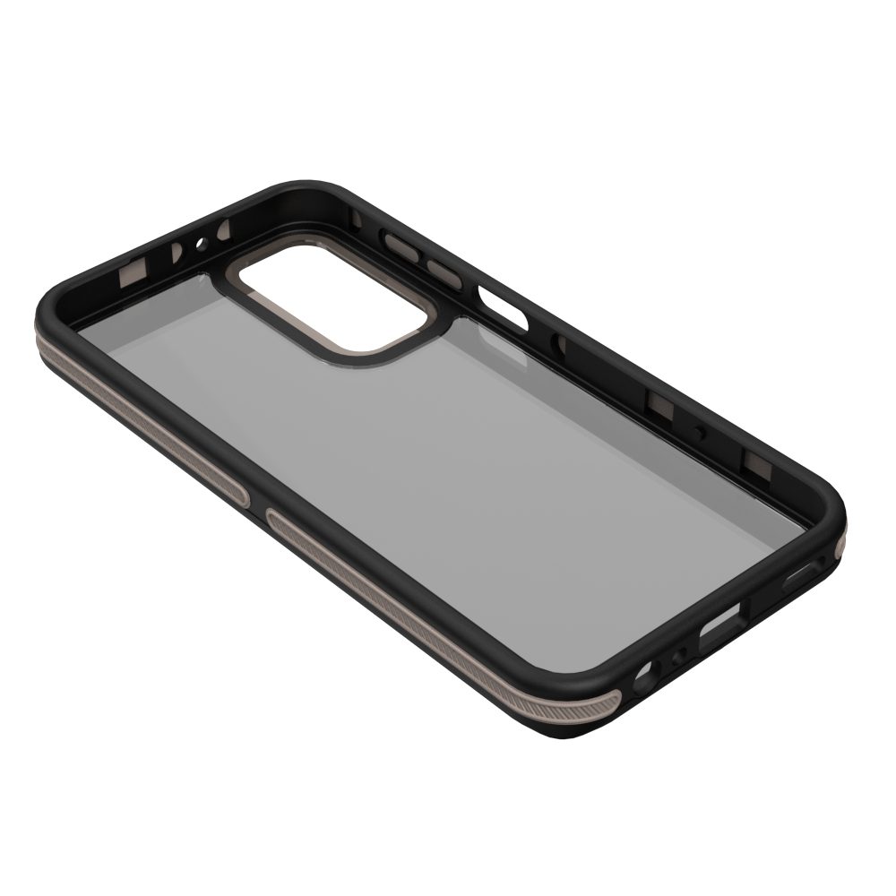 413294_oryg Crystal Black case for Samsung Galaxy M15 5G grey