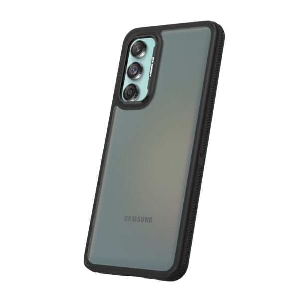 Crystal Black case for Samsung Galaxy M55 5G black