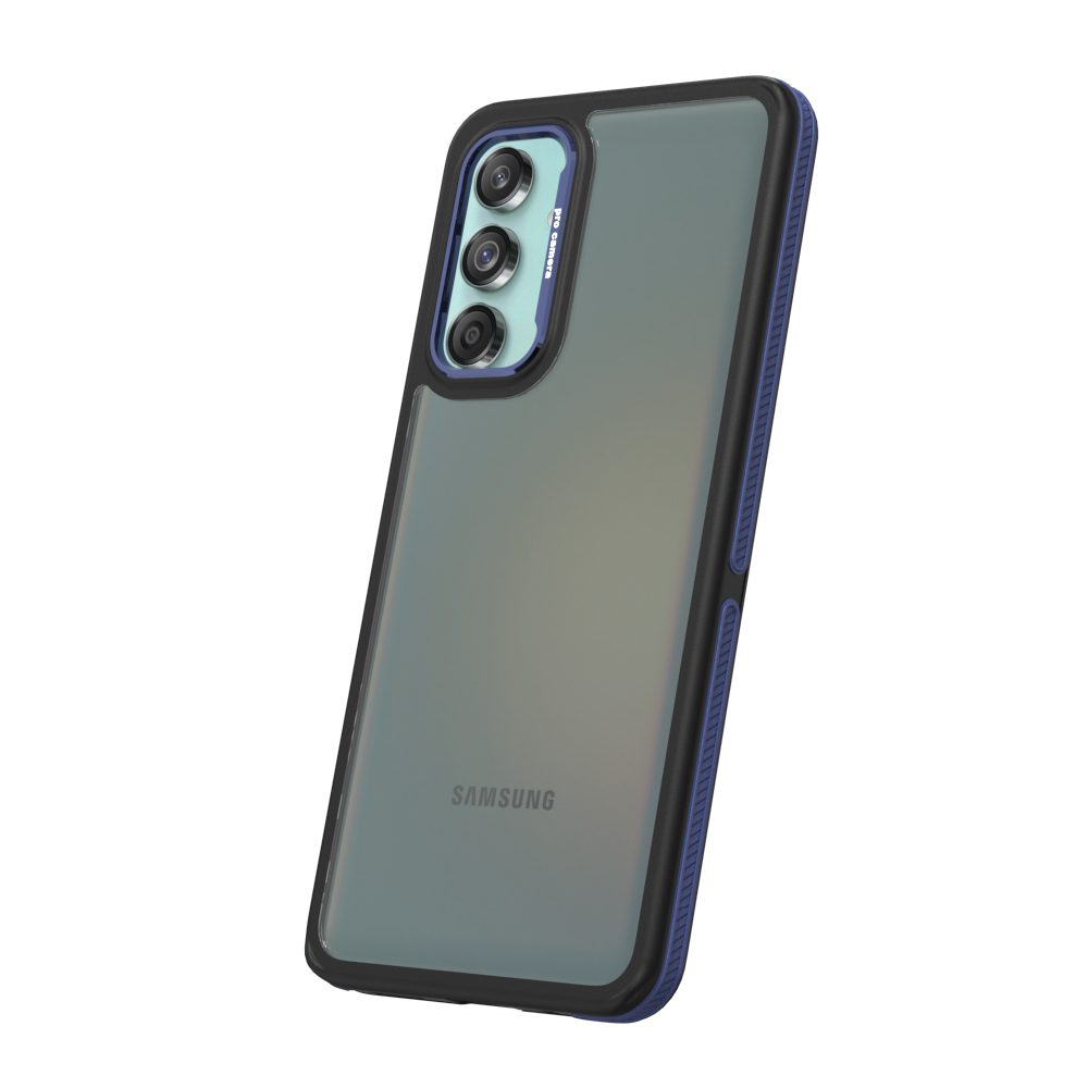 413304_oryg Crystal Black case for Samsung Galaxy M55 5G blue