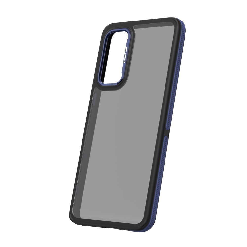 413305_oryg Crystal Black case for Samsung Galaxy M55 5G blue