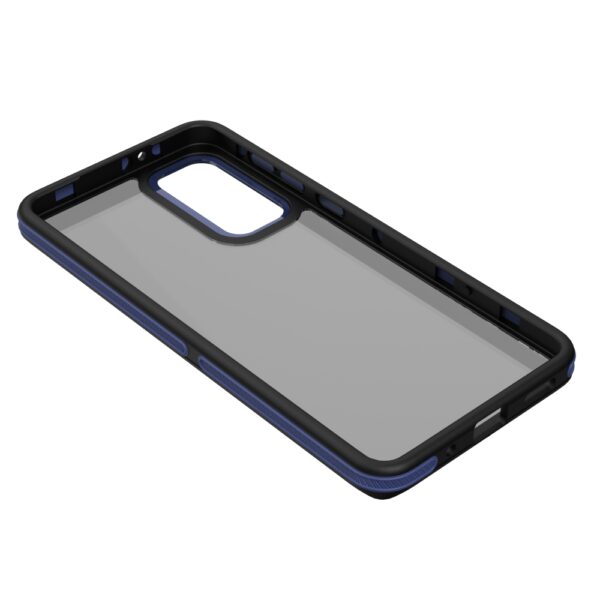 Crystal Black case for Samsung Galaxy M55 5G blue