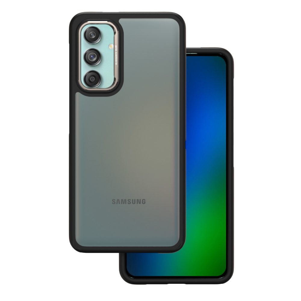 413307_oryg Crystal Black case for Samsung Galaxy M55 5G grey