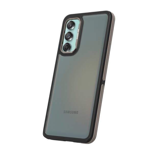 Crystal Black case for Samsung Galaxy M55 5G grey