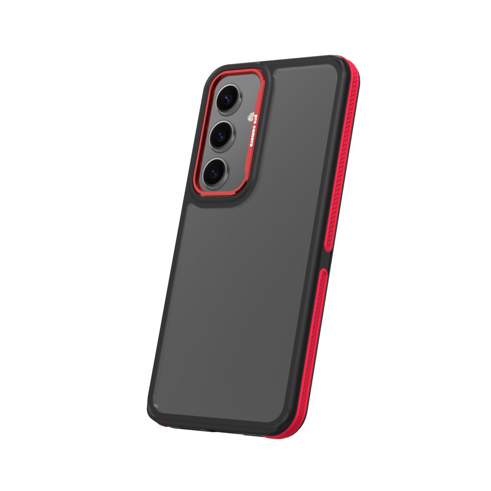 413348_oryg Crystal Black case for Samsung Galaxy S24 red