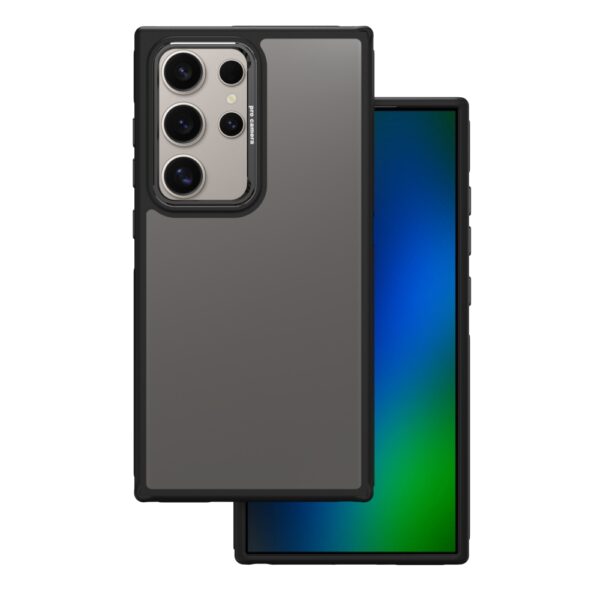 Crystal Black case for Samsung Galaxy S24 Ultra black
