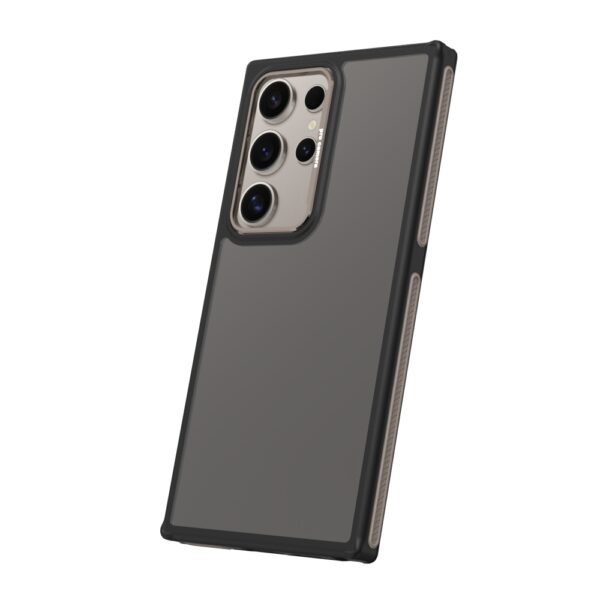 Crystal Black case for Samsung Galaxy S24 Ultra grey