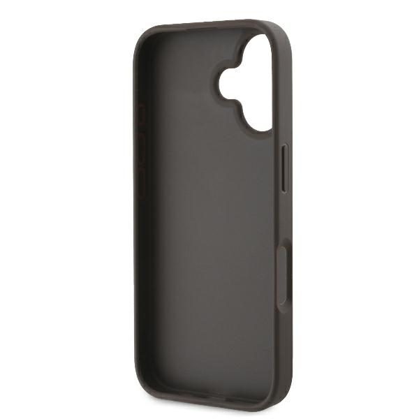 413640_oryg Guess case for iPhone 16 Plus 6,7" GUHCP16M4GMGBR 4G Big Logo brown