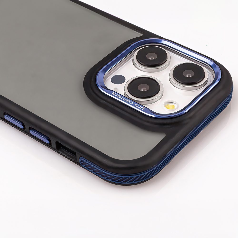 413832_oryg Crystal Black case for iPhone 16 6,1" blue