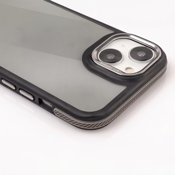 413844_oryg Crystal Black case for Samsung Galaxy M15 5G grey