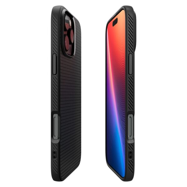 Spigen Liquid Air case for iPhone 16 Pro Max 6,9" matte black