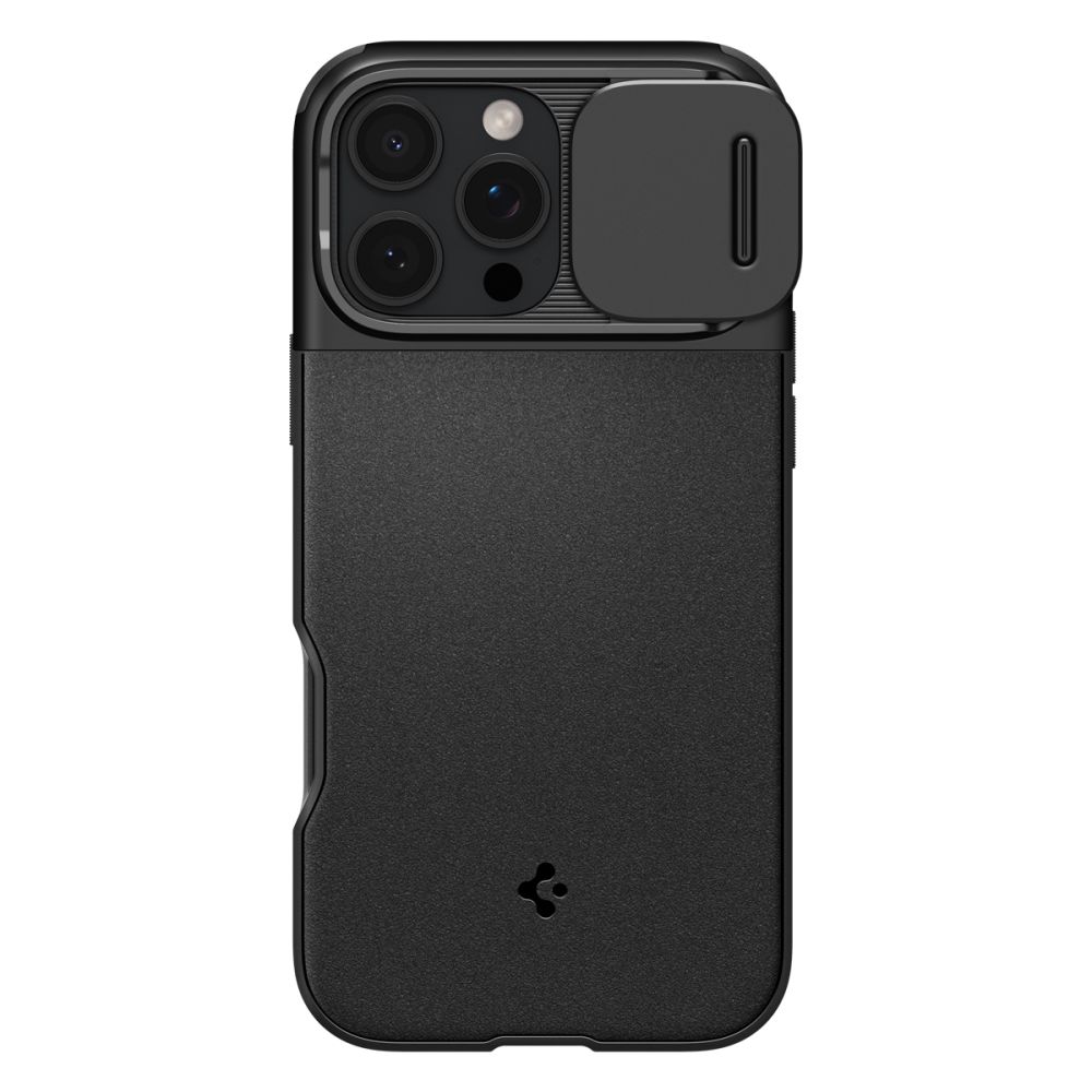 413969_oryg Spigen Optik Armor Mag Magsafe case for iPhone 16 Pro Max 6,9" black