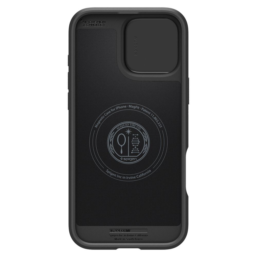 413971_oryg Spigen Optik Armor Mag Magsafe case for iPhone 16 Pro Max 6,9" black