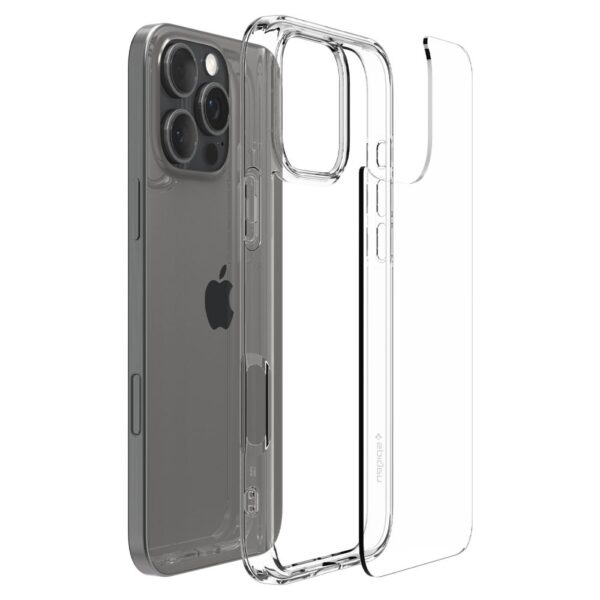 414032_oryg Spigen Ultra Hybrid case for iPhone 16 Pro Max 6,9" crystal clear