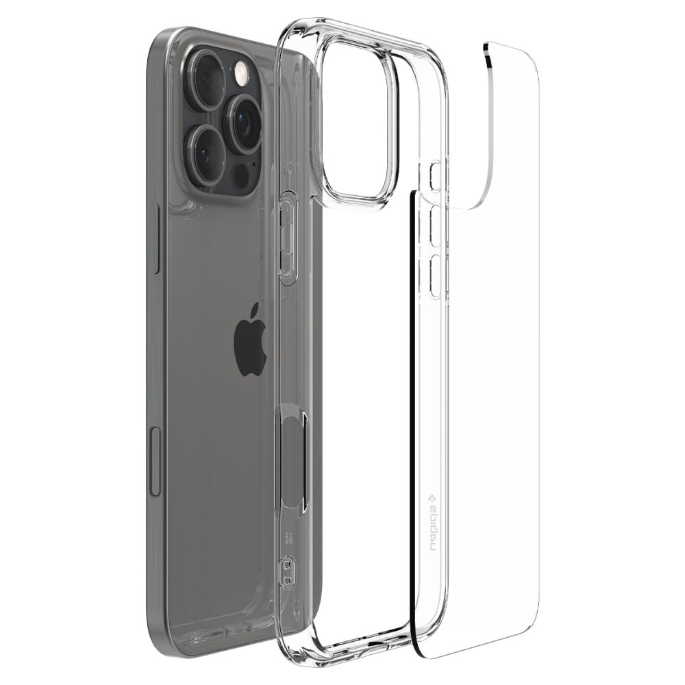 414032_oryg Spigen Ultra Hybrid case for iPhone 16 Pro Max 6,9" crystal clear