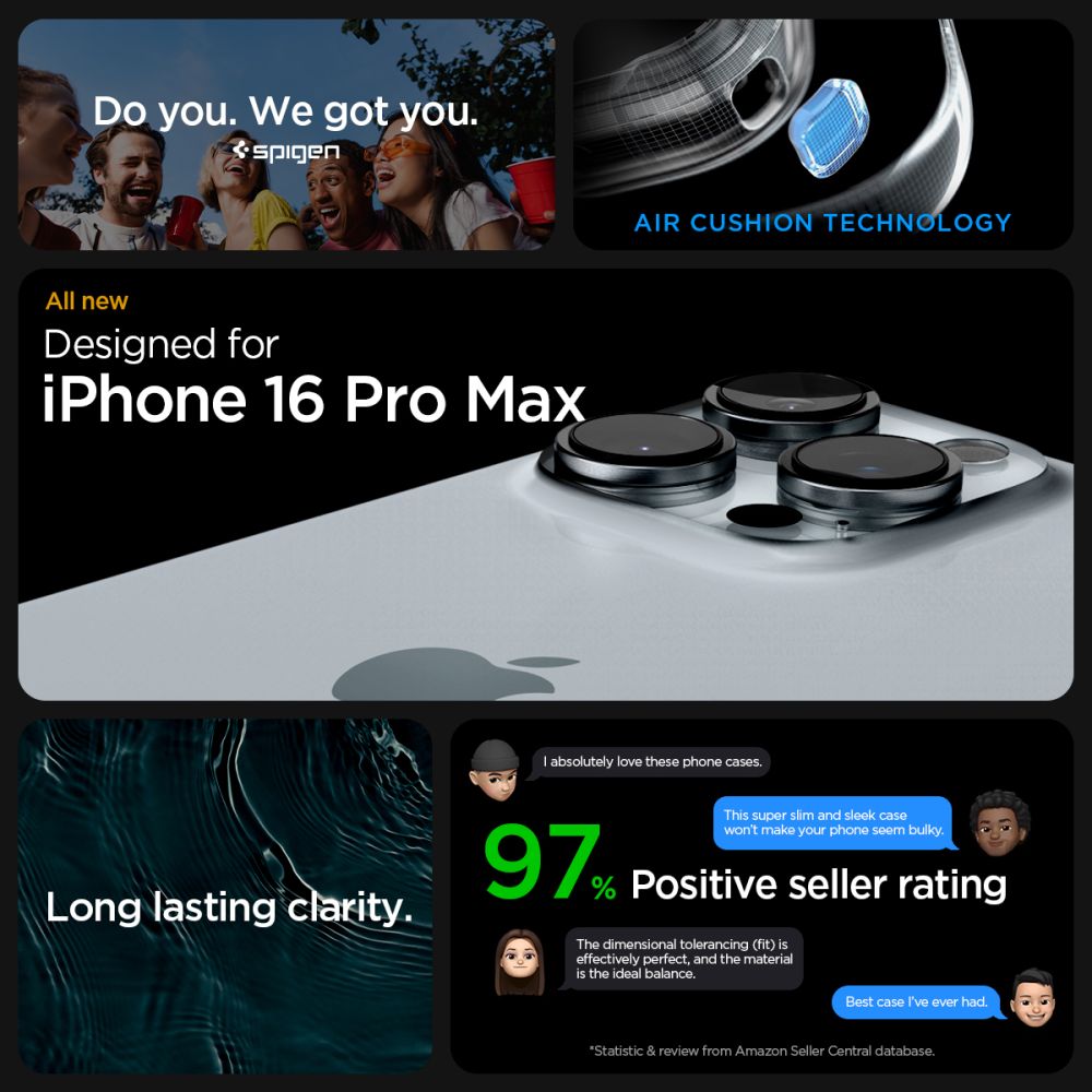 414060_oryg Spigen Ultra Hybrid case for iPhone 16 Pro Max 6,9" matte black