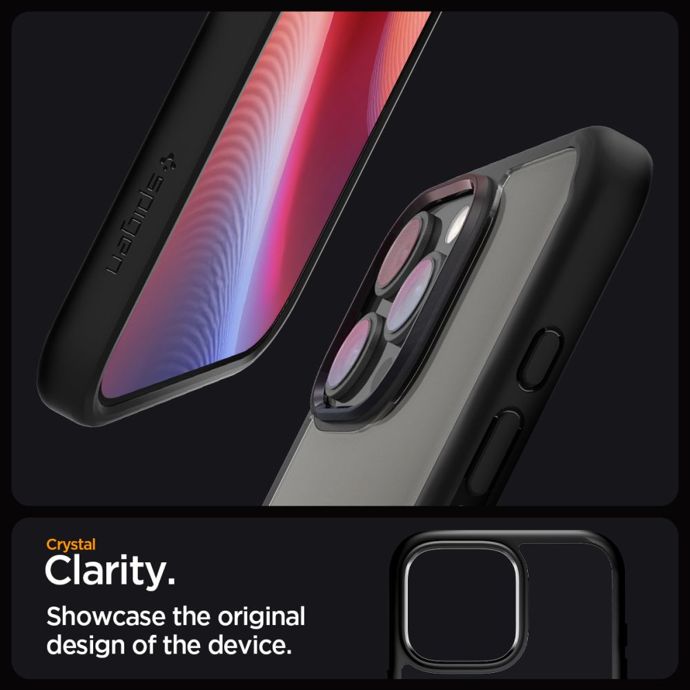 414061_oryg Spigen Ultra Hybrid case for iPhone 16 Pro Max 6,9" matte black