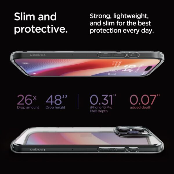 414076_oryg Spigen Ultra Hybrid case for iPhone 16 Pro Max 6,9" space crystal