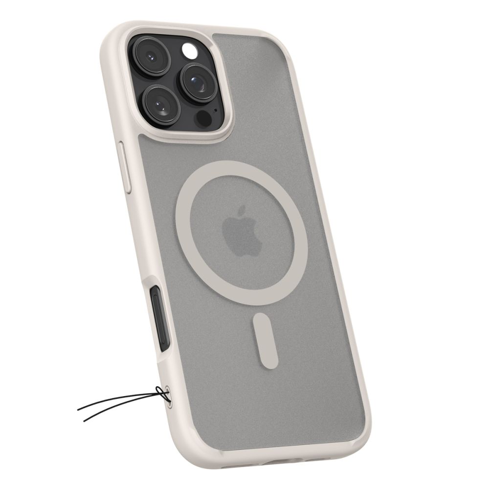 414089_oryg Spigen Ultra Hybrid Mag Magsafe case for iPhone 16 Pro Max 6,9" frost natural titanium