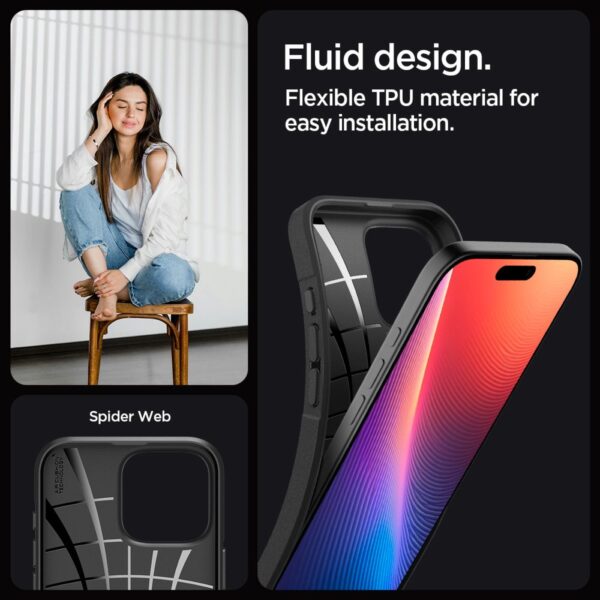 Spigen Core Armor case for iPhone 16 6,1" matte black