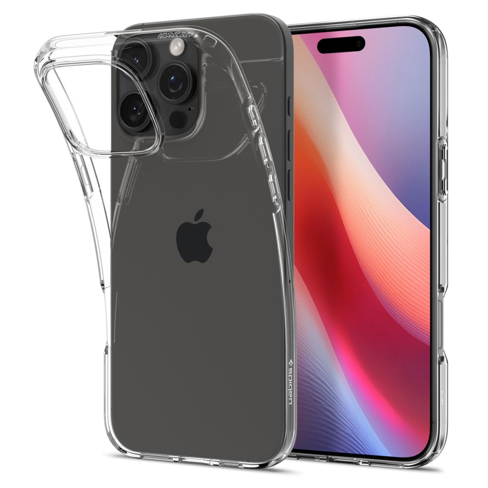 414202_oryg Spigen Liquid Crystal case for iPhone 16 Pro 6,3" crystal clear